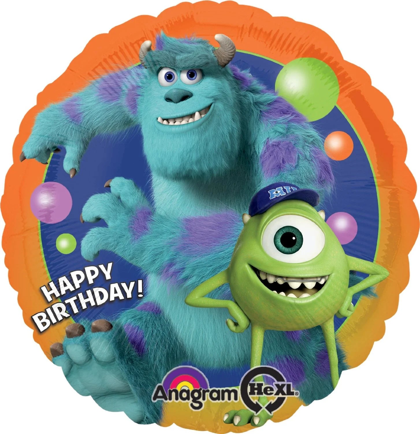 18" Monsters University Birthday Foil Balloon (Flat)